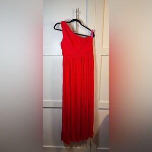 Tibi Strapless Red Dress